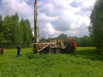 Бурение скважин на изыскания